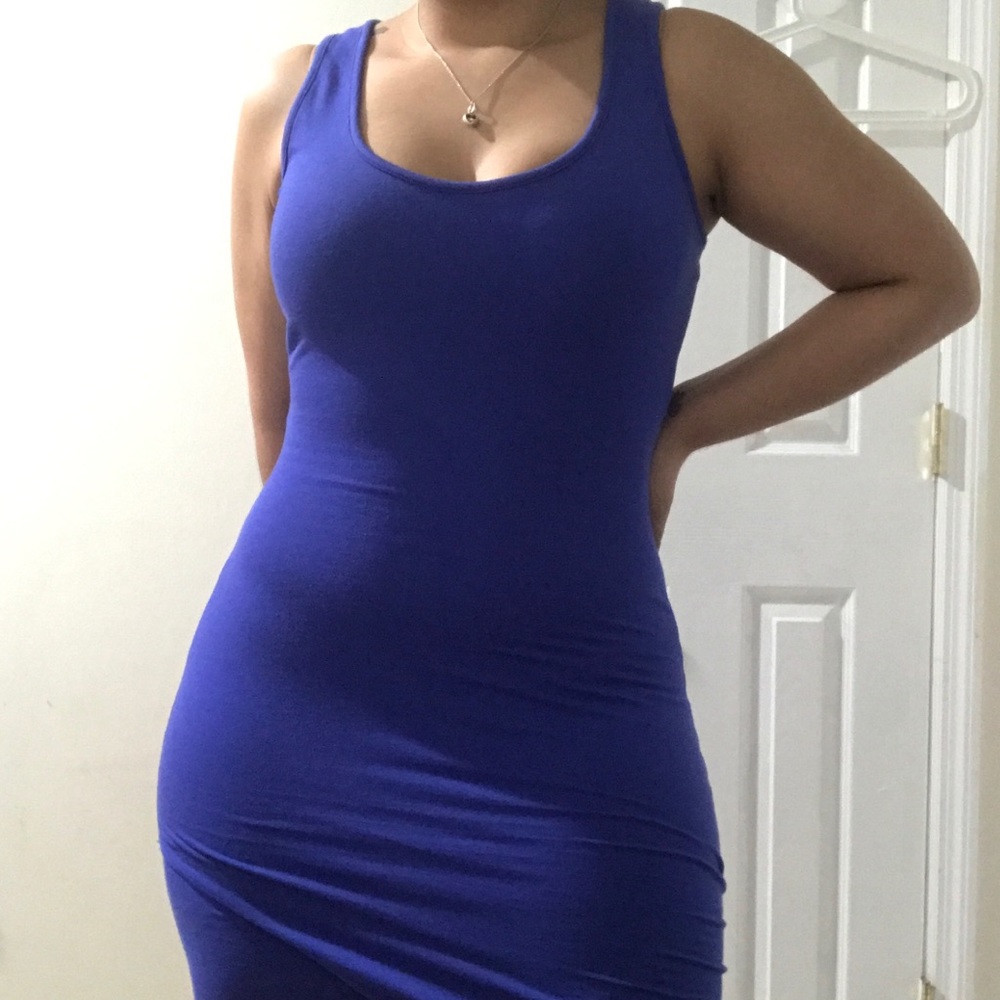 2B Bebe Wrap Front Cut Out back dress